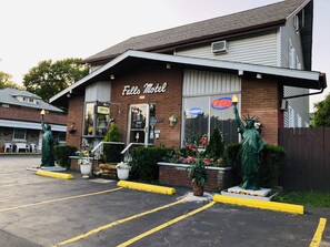 Façade de l’hébergement