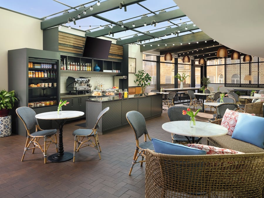 Serveert diner, Amerikaanse gerechten