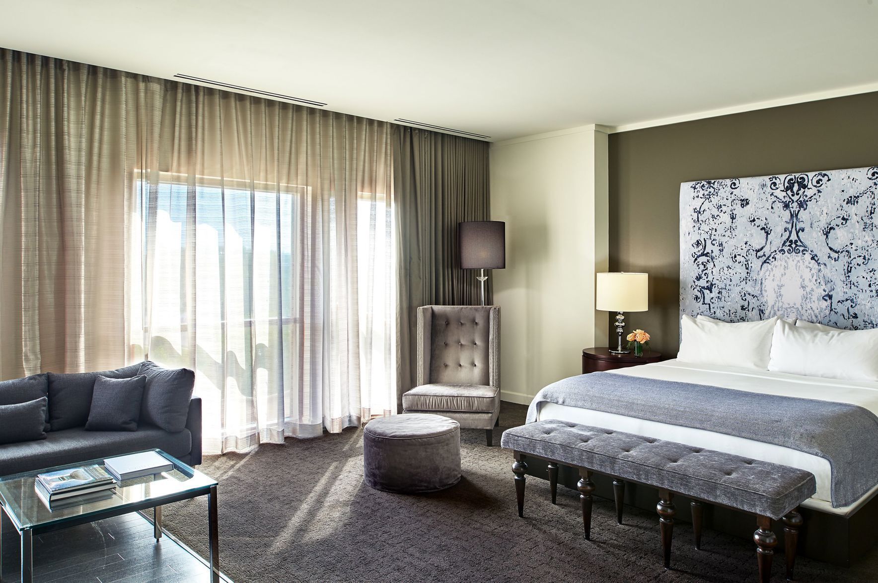 Egyptian cotton sheets, premium bedding, down duvets, memory-foam beds