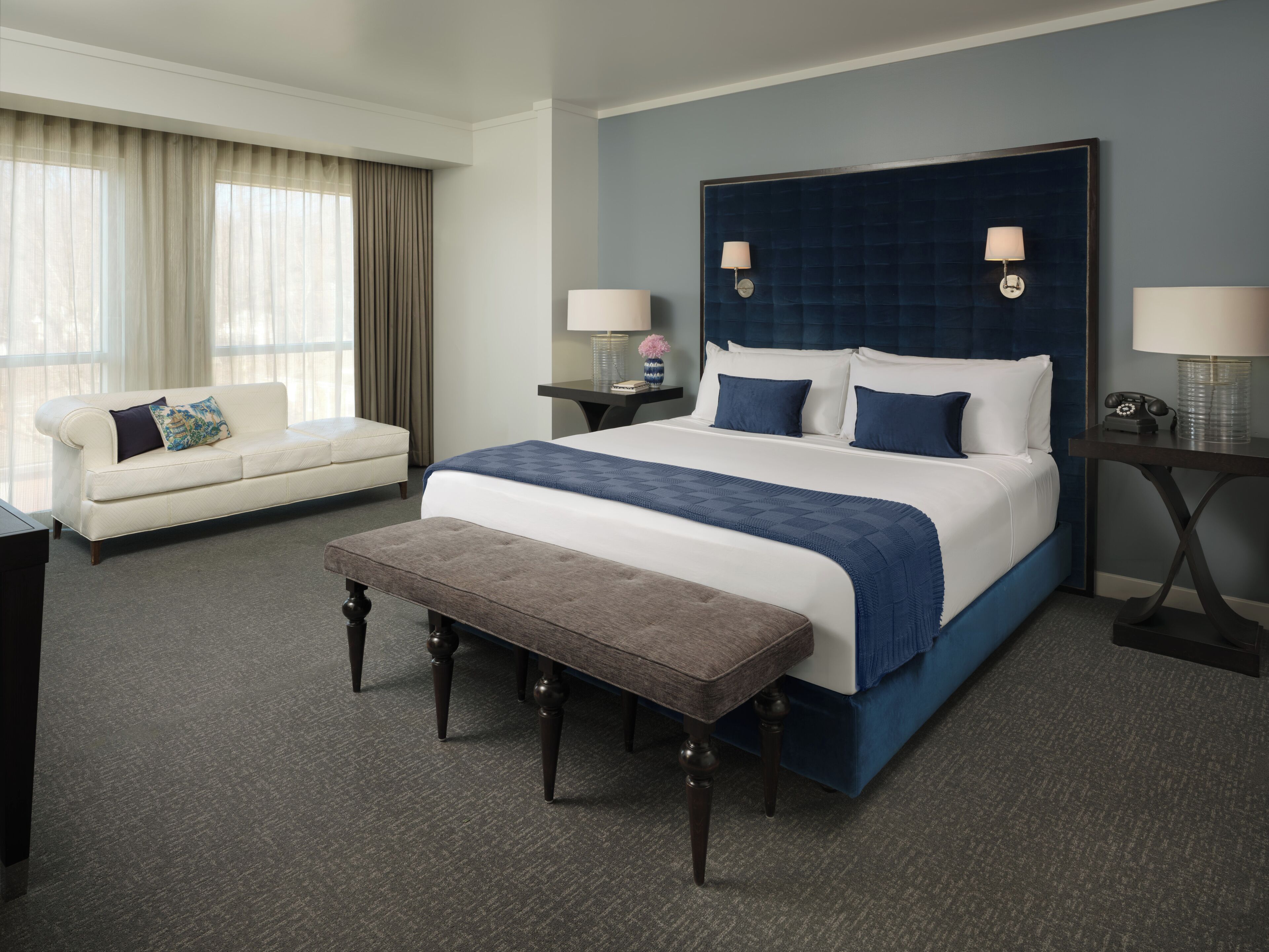 Suite, 1 King Bed | Egyptian cotton sheets, premium bedding, down comforters