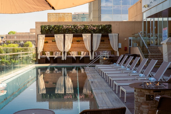 Seasonal outdoor pool, open 10:00 AM to 10:00 PM, cabanas (surcharge)