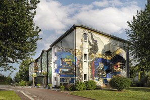 Façade de l’hébergement