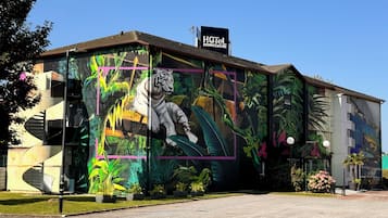 Façade de l’hébergement