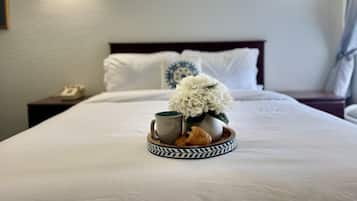 1 habitación y ropa de cama de alta calidad