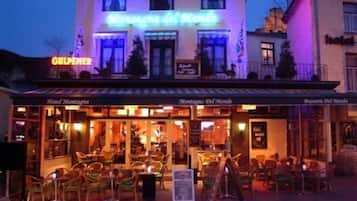 Front of property – evening/night