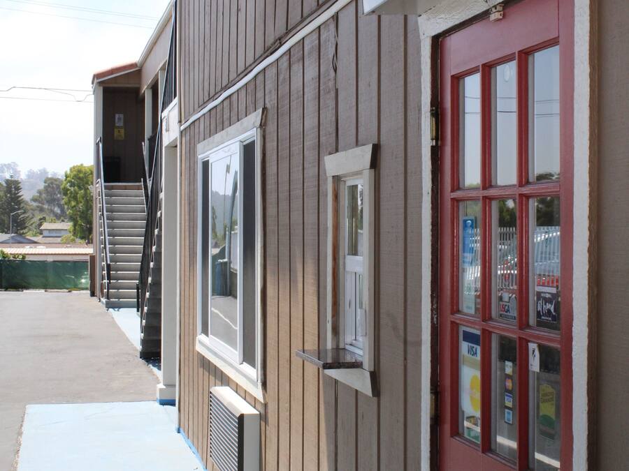 Voorkant van accommodatie