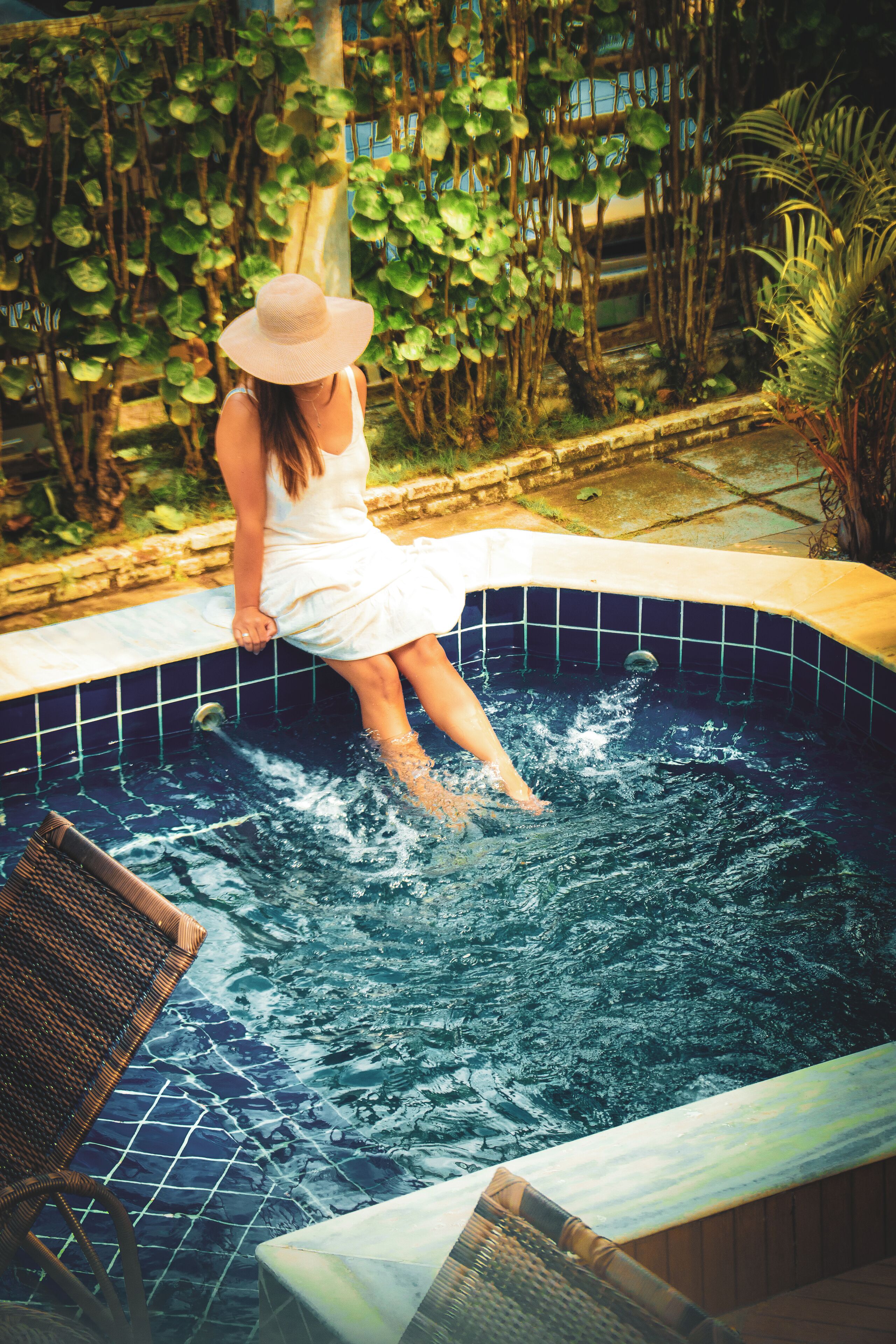 Banheira de hidromassagem