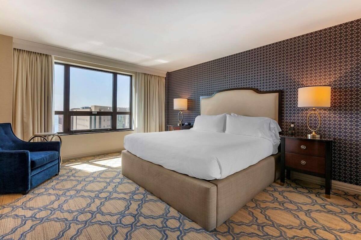 1 habitación y ropa de cama de alta calidad