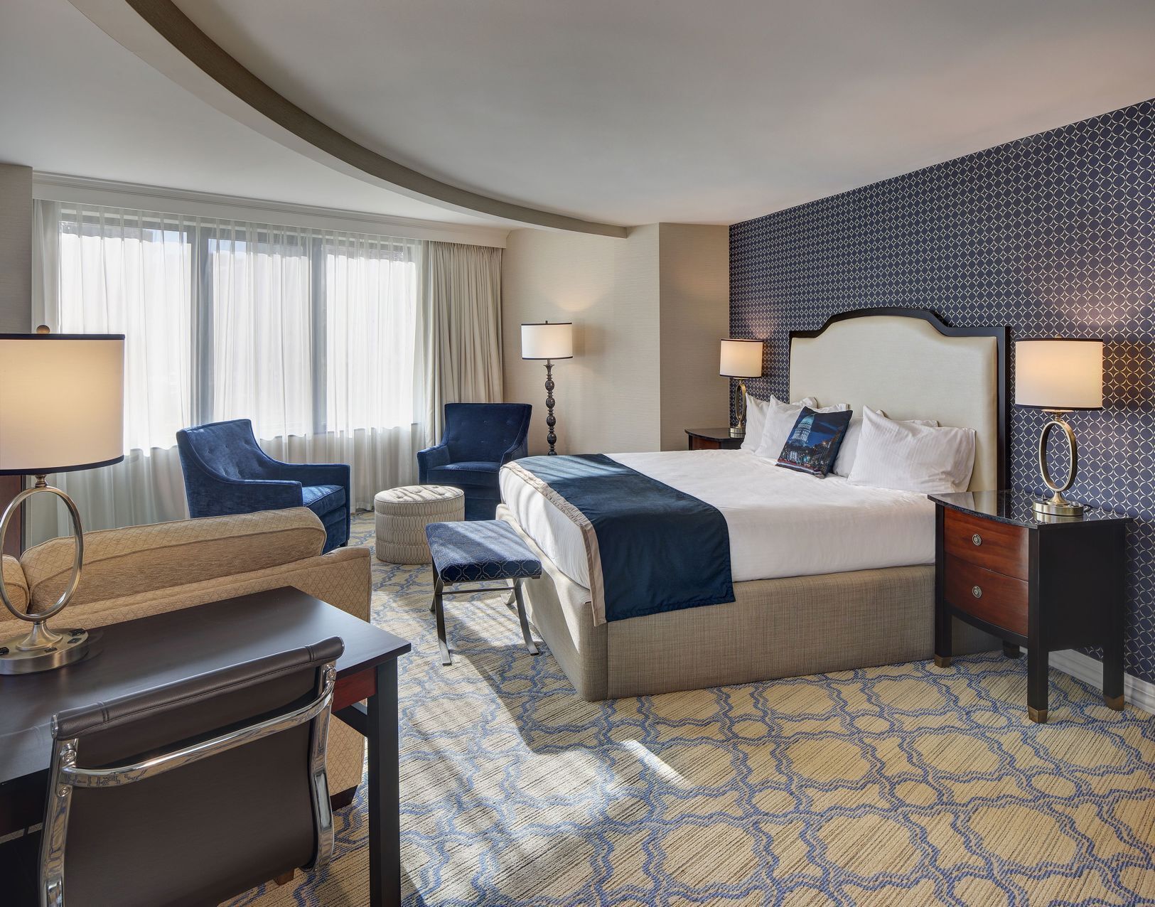 1 bedroom, premium bedding, in-room safe, desk
