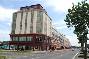 Majoituspaikan julkisivu