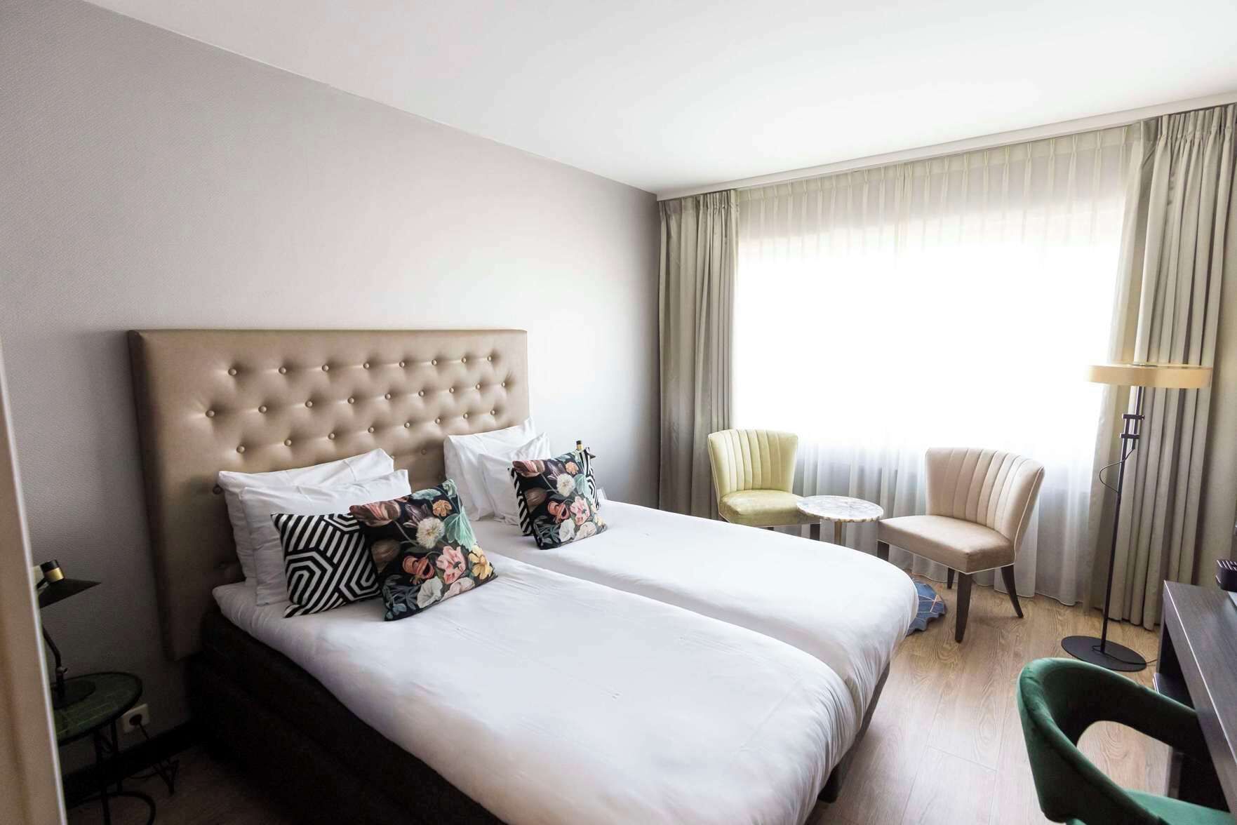 Minibar, in-room safe, desk, blackout curtains