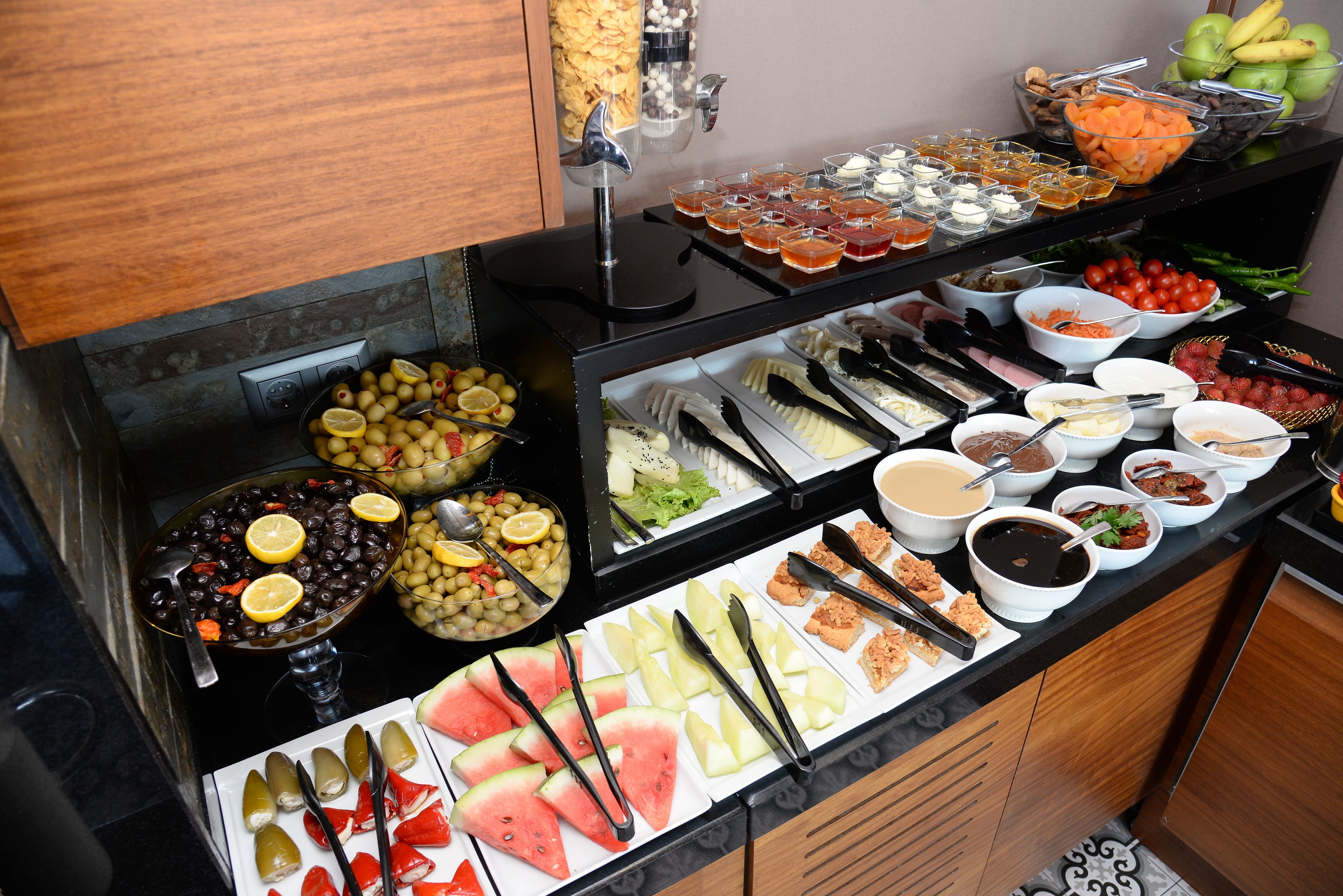 Daily buffet breakfast (EUR 8 per person)