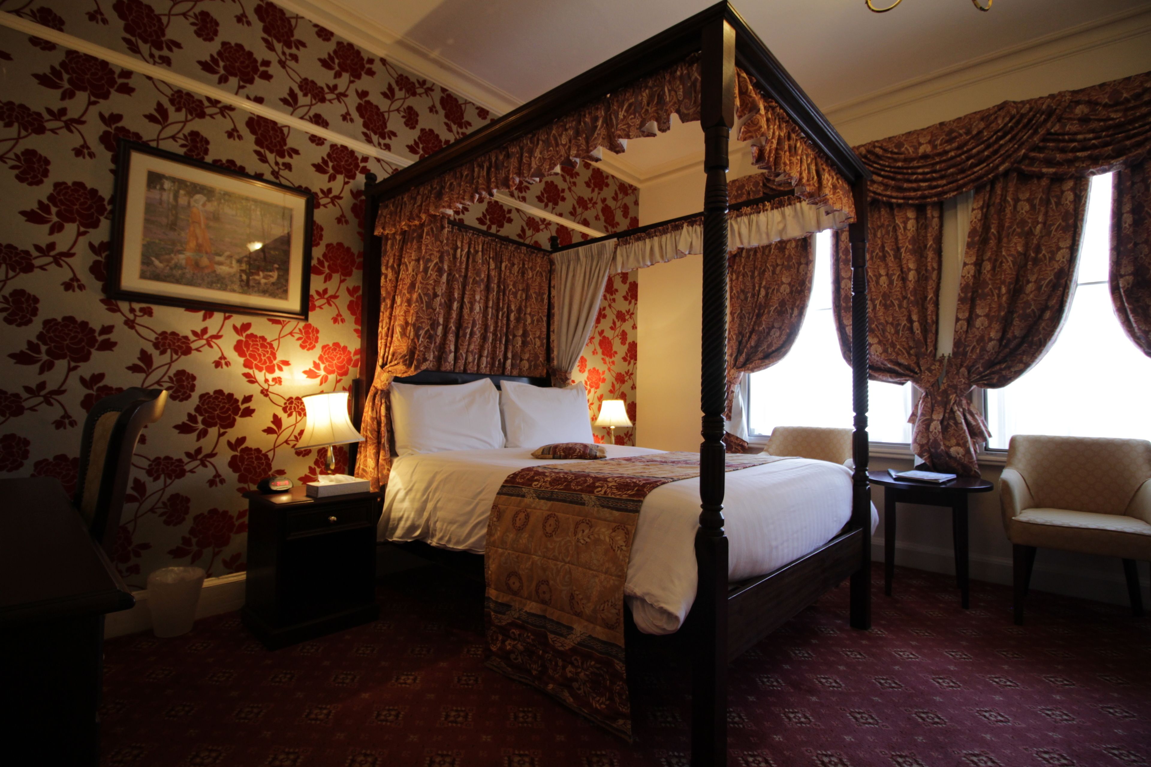 standard room, 1 double bed, non smoking (canopy bed) | desk, blackout curtains, iron/ironing board, free wifi