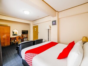 Superior dubbelrum | Minibar, skrivbord, ljudisolering och gratis wi-fi