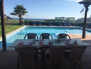Daily full breakfast (EUR 5 per person)