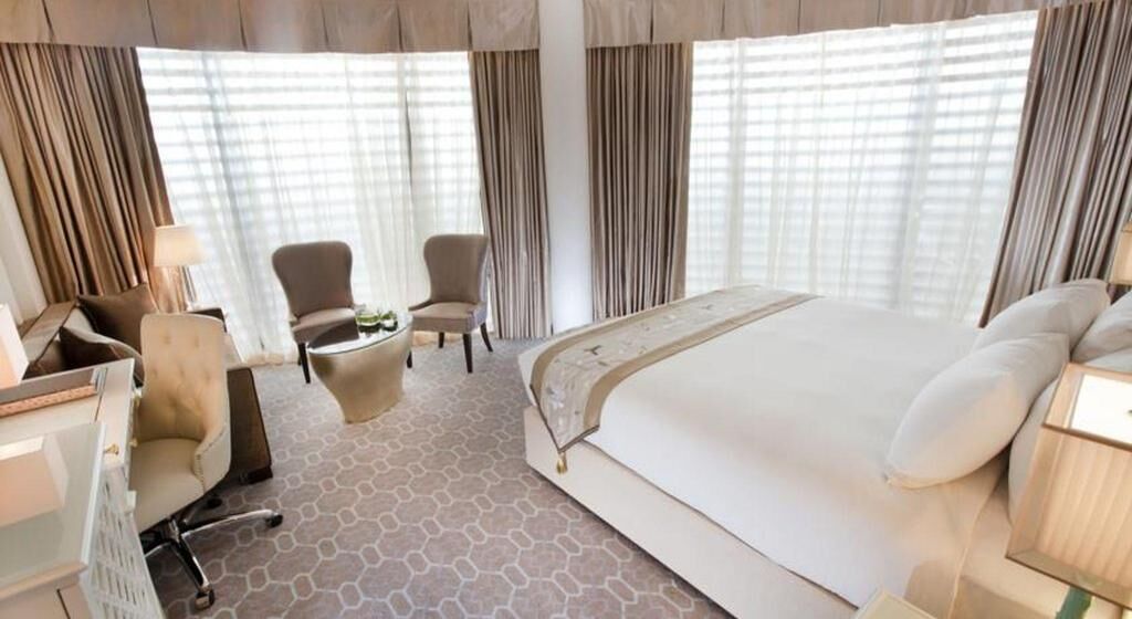 Premium bedding, minibar, in-room safe, desk