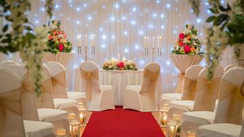 Indoor wedding
