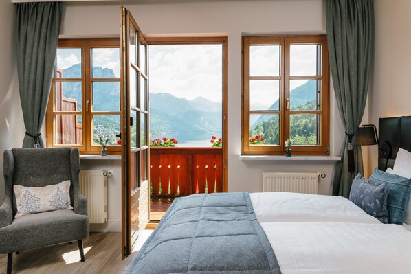 Hotel-Doppelzimmer Seeblick | Ausblick vom Zimmer