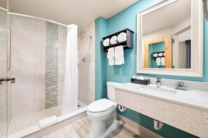 Standard Room, 2 Queen Beds, Non Smoking, Refrigerator | Bathroom - Best Western Intracoastal Inn (Jupiter)