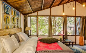 Suite Exclusive, 1 très grand lit | Draps en coton égyptien, literie de qualité supérieure