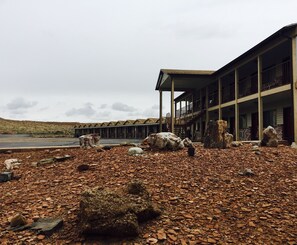 Façade de l’hébergement