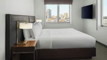 Suite, 1 King Bed | Pillowtop beds, in-room safe, individually decorated