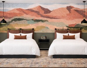 Standard Room, 2 Queen Beds | Down duvets, bed sheets - Lake Powell Canyon Inn (Page)