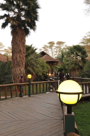 Enceinte de l’hébergement