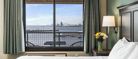 Room, 1 King Bed with Sofa bed, Harbor View | Water view