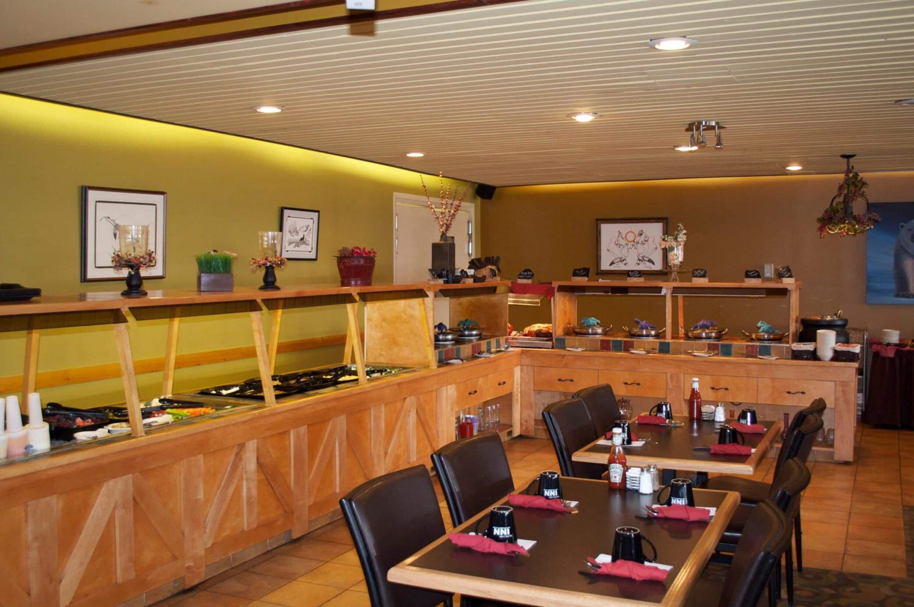 Ze serveren er ontbijt, lunch, diner en brunch 