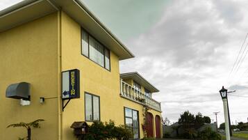 Front of property – evening/night