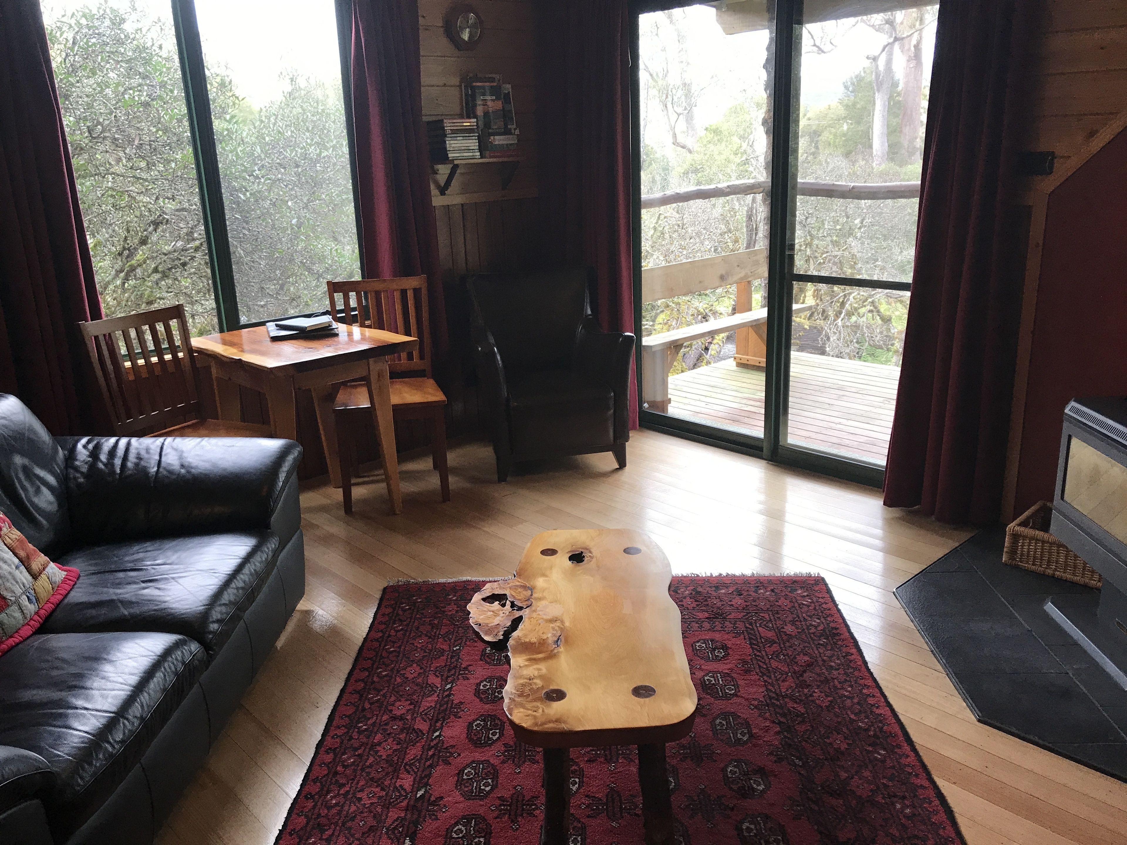 Mountain View Spa | Living area | TV, DVD player