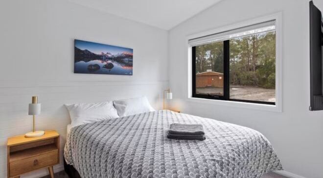 Blackout curtains, bed sheets