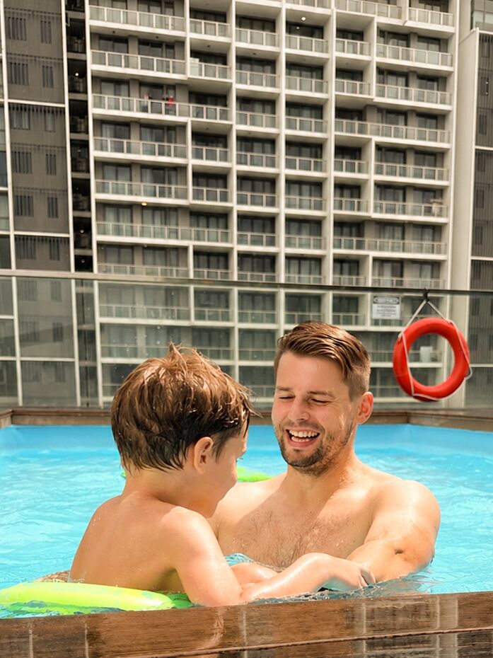 Outdoor pool