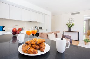 Exclusive Apartment, 1 Bedroom, Beach View | Living area - Durlet Beach Apartments (Barcelona)
