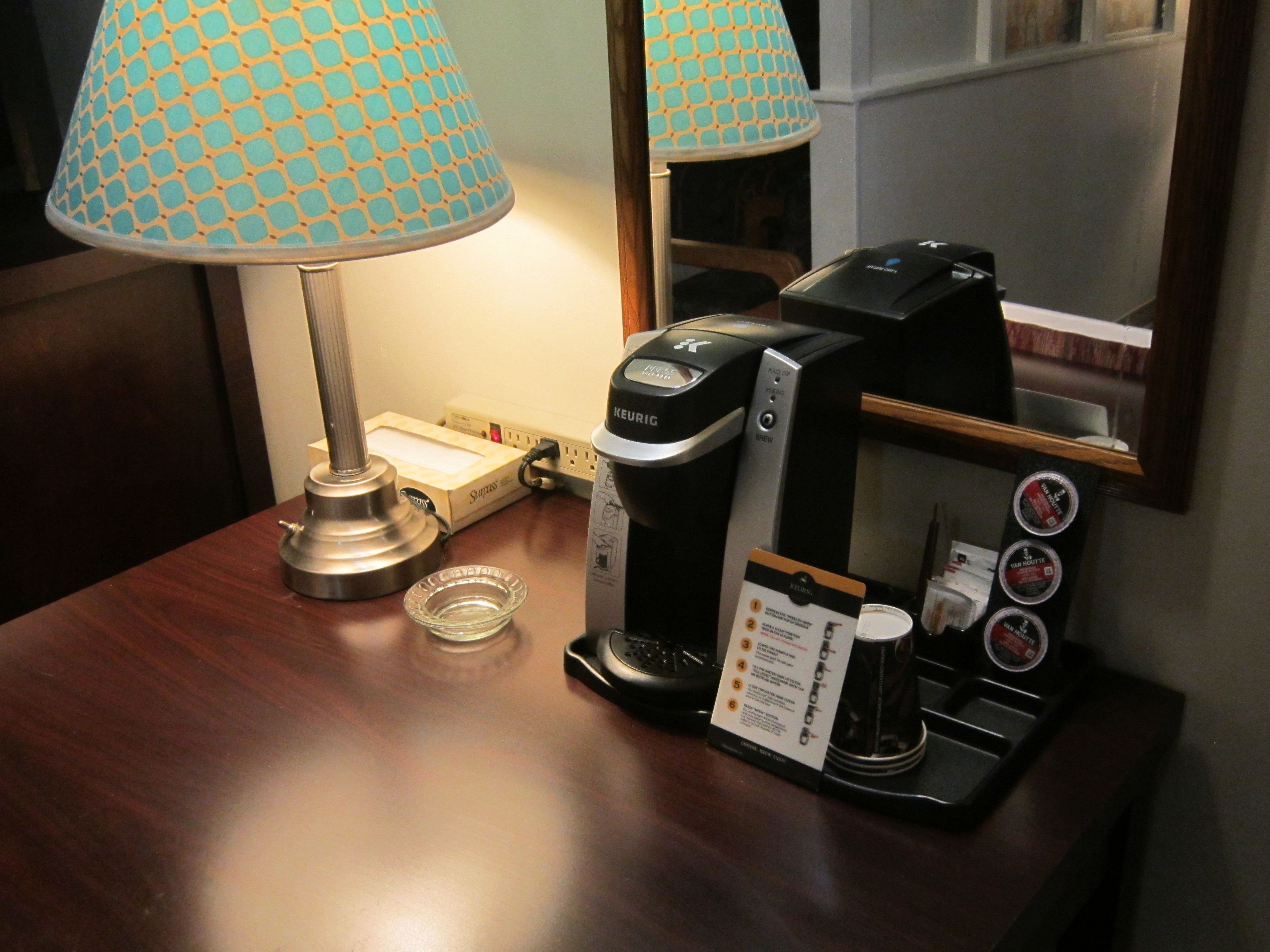 Free WiFi, bed sheets