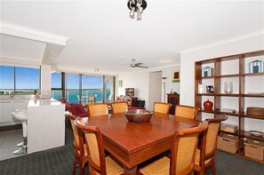 Apartment, 2 Bedrooms | Living room | Flat-screen TV, DVD player, table tennis - Beaconlea Tower Apartments (Labrador)