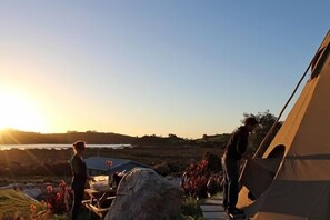 Tente (Kiwi Tipi) | Vue de la chambre
