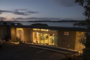 Front of property – evening/night