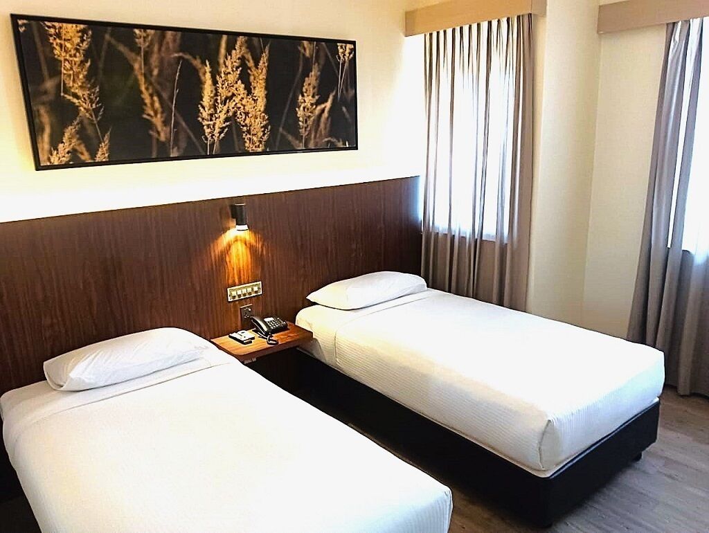 스탠다드 트윈룸 | 책상, 간이 침대, 무료 WiFi, 침대 시트