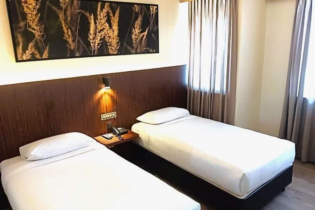 Desk, rollaway beds, free WiFi, bed sheets