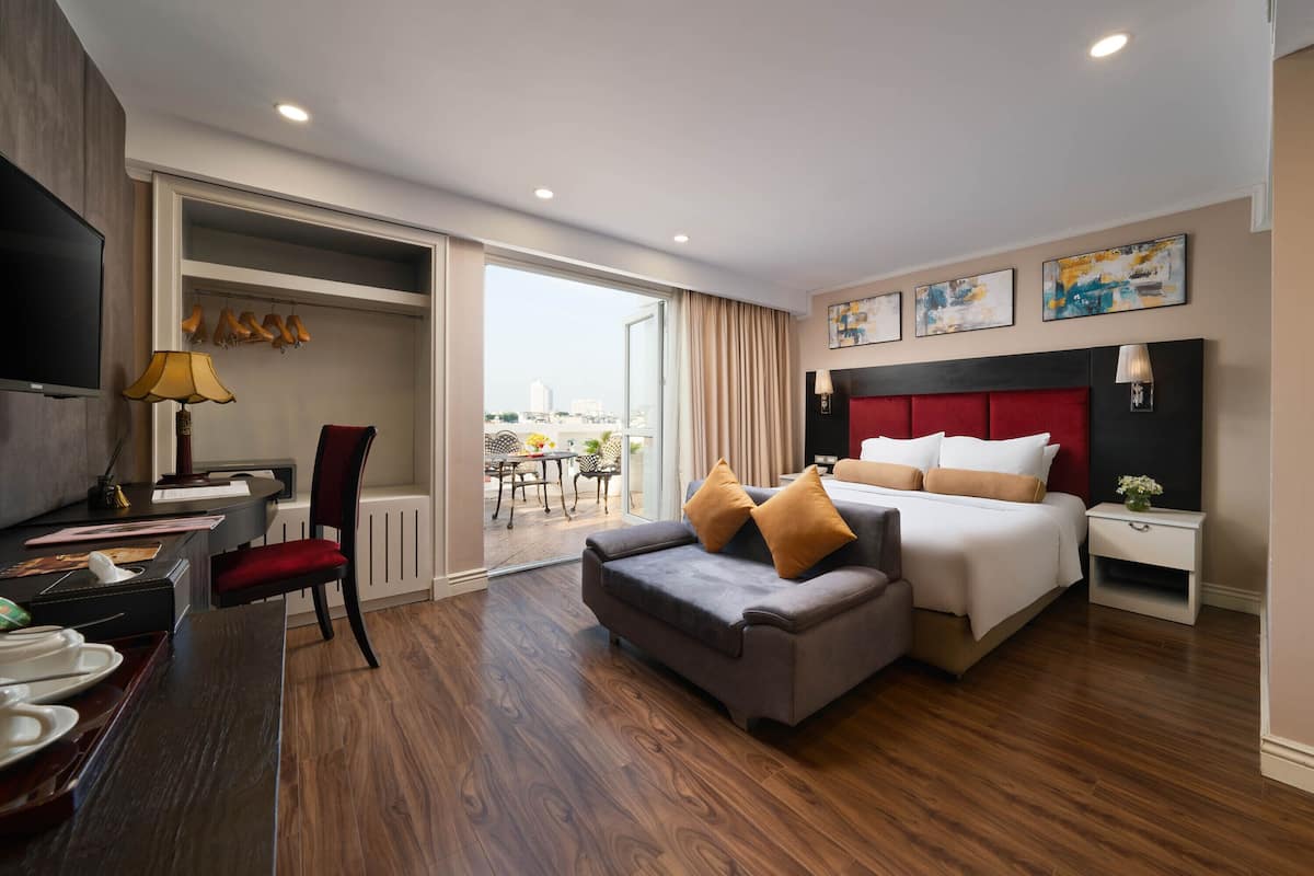 1 habitación, ropa de cama de alta calidad y colchones con pillow-top