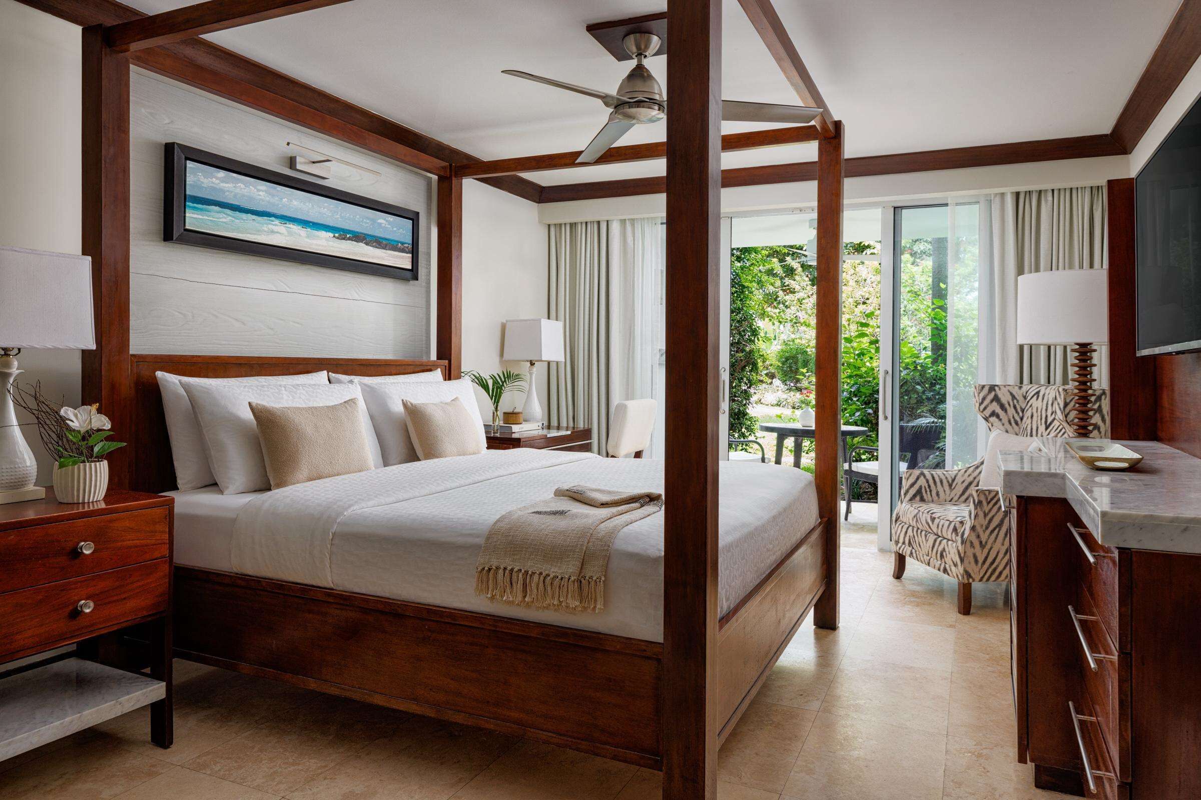 Luxury Room, 1 Bedroom, Garden View (Caribbean Grand Luxe Walkout) | Premium bedding, minibar, in-room safe, desk
