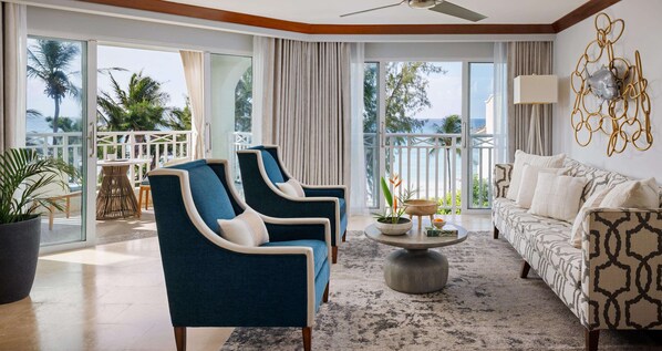 Suite, 1 chambre, vue sur l’océan (Beachfront Butler Suite with Balcony) | Vue de la chambre