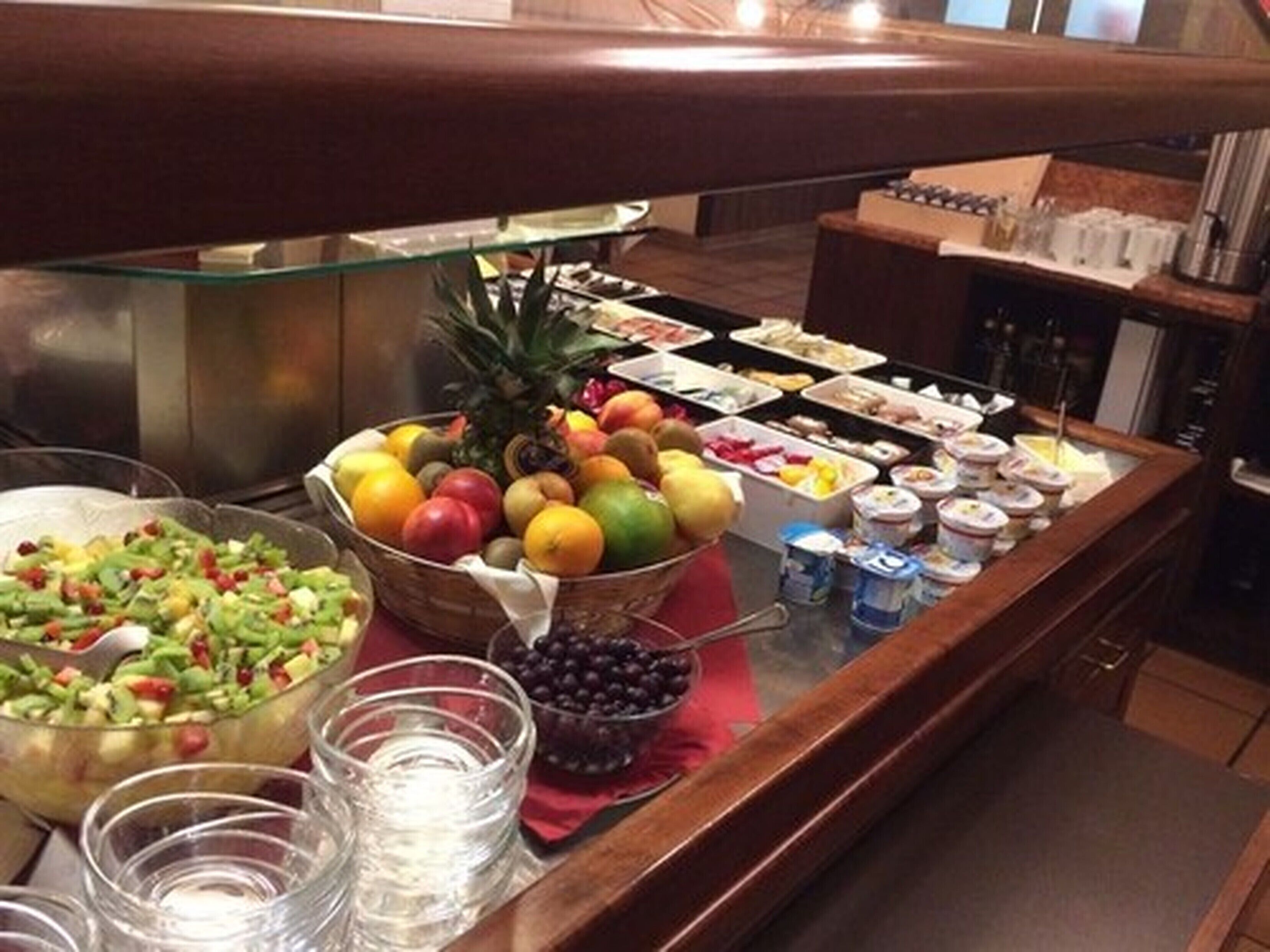 daily buffet breakfast (eur 15 per person)