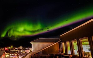 Front of property - evening/night - Loft HI Hostel (Reykjavik)