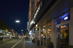 Front of property – evening/night