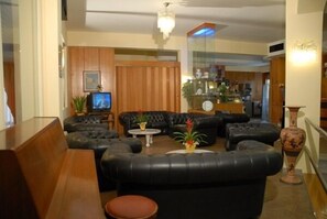 Sala de estar en el lobby