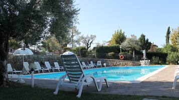 Seasonal outdoor pool