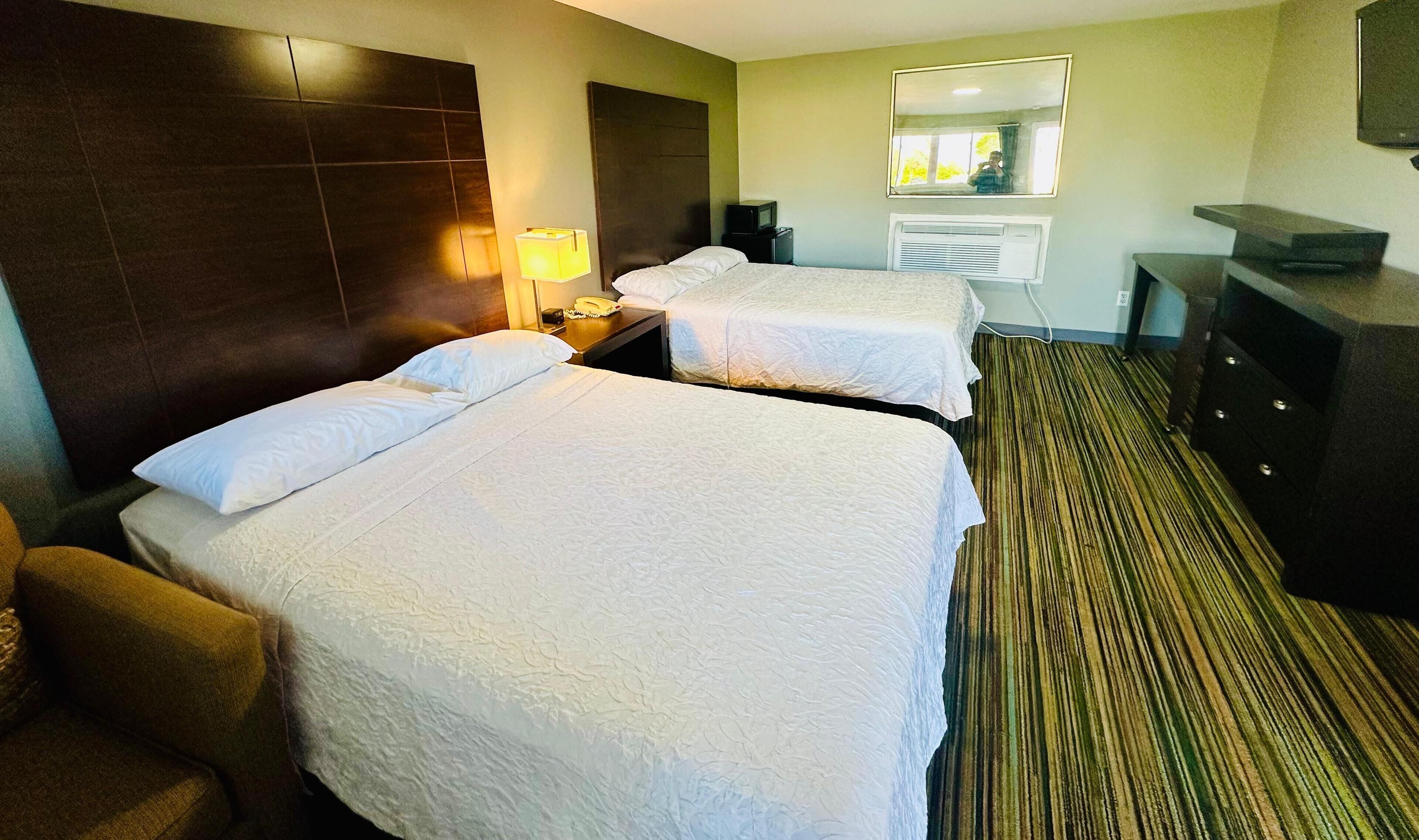 Room, 2 Double Beds | Premium bedding, free WiFi